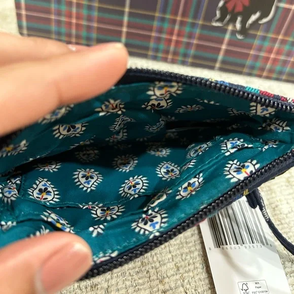 Vera Bradley clip & zip mini pouch - Picture 3 of 5